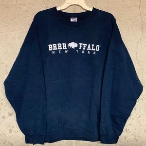 Brrrrffalo “Buffalo, NY” Longsleeve Crewneck Sweatshirt